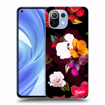 Obal pro Xiaomi Mi 11 Lite - Flowers and Berries