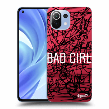 Picasee silikonový černý obal pro Xiaomi Mi 11 Lite - Bad girl