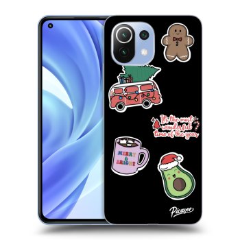 Obal pro Xiaomi Mi 11 Lite - Christmas Stickers