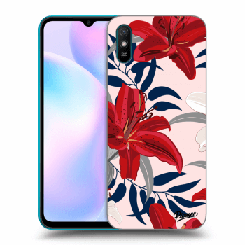 Obal pro Xiaomi Redmi 9AT - Red Lily
