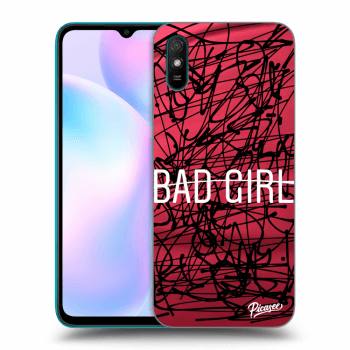 Picasee silikonový černý obal pro Xiaomi Redmi 9AT - Bad girl
