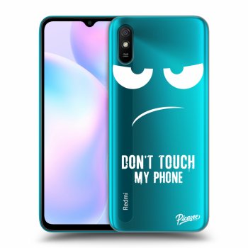 Picasee silikonový průhledný obal pro Xiaomi Redmi 9AT - Don't Touch My Phone