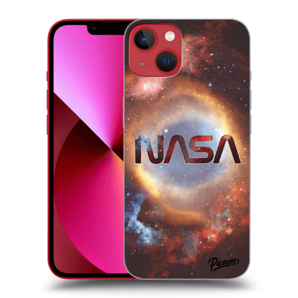Picasee silikonový průhledný obal pro Apple iPhone 13 - Nebula