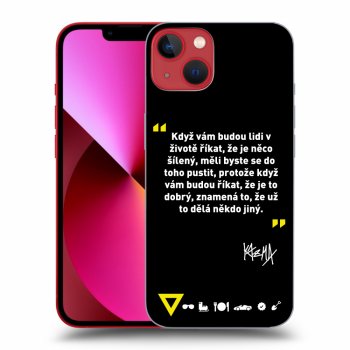 Obal pro Apple iPhone 13 - Kazma - MĚLI BYSTE SE DO TOHO PUSTIT