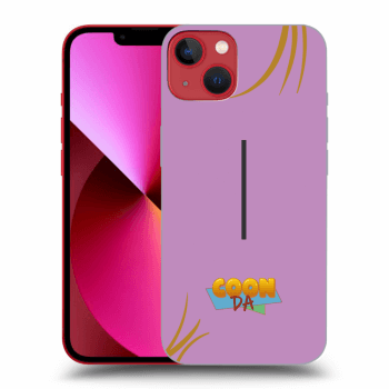 Picasee silikonový černý obal pro Apple iPhone 13 - COONDA růžovka