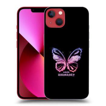 Obal pro Apple iPhone 13 - Diamanty Purple