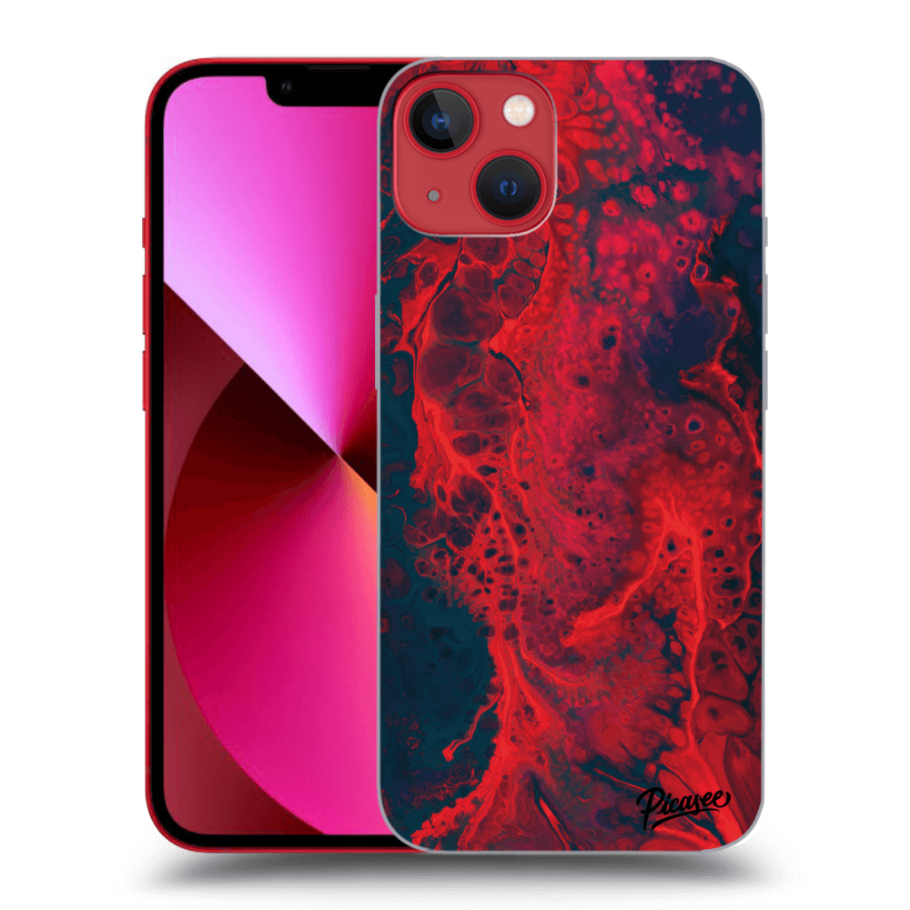 Picasee ULTIMATE CASE pro Apple iPhone 13 - Organic red