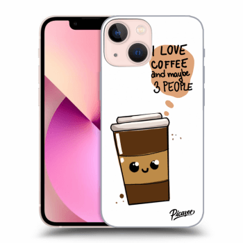 Obal pro Apple iPhone 13 mini - Cute coffee