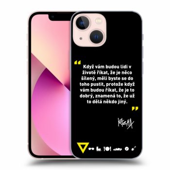 Obal pro Apple iPhone 13 mini - Kazma - MĚLI BYSTE SE DO TOHO PUSTIT