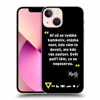 Obal pro Apple iPhone 13 mini - Kazma - SVĚT PATŘÍ TĚM, CO SE NEPOSEROU