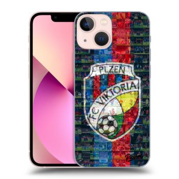 Picasee silikonový černý obal pro Apple iPhone 13 mini - FC Viktoria Plzeň A