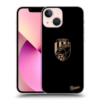 Picasee silikonový černý obal pro Apple iPhone 13 mini - FC Viktoria Plzeň I