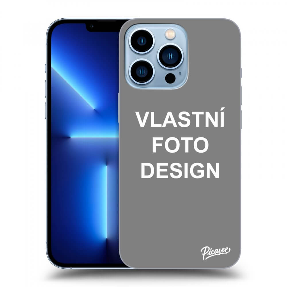 Picasee silikonový průhledný obal pro Apple iPhone 13 Pro - Vlastní fotka/motiv