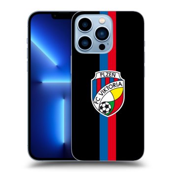 Picasee silikonový černý obal pro Apple iPhone 13 Pro - FC Viktoria Plzeň H