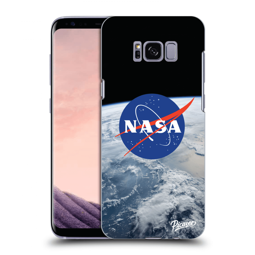 Picasee silikonový průhledný obal pro Samsung Galaxy S8+ G955F - Nasa Earth