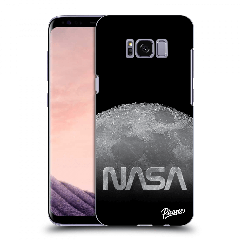 Picasee silikonový průhledný obal pro Samsung Galaxy S8+ G955F - Moon Cut