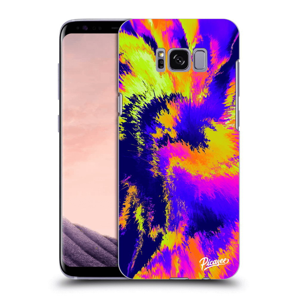 Picasee silikonový průhledný obal pro Samsung Galaxy S8+ G955F - Burn