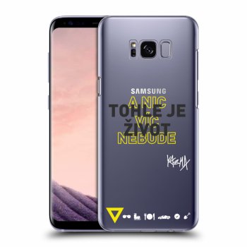 Obal pro Samsung Galaxy S8+ G955F - Kazma - TOHLE JE ŽIVOT A NIC VÍC NEBUDE