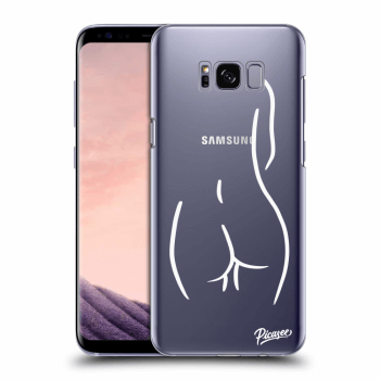 Obal pro Samsung Galaxy S8+ G955F - Svlečená Bílá