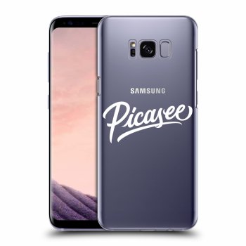 Picasee silikonový průhledný obal pro Samsung Galaxy S8+ G955F - Picasee - White