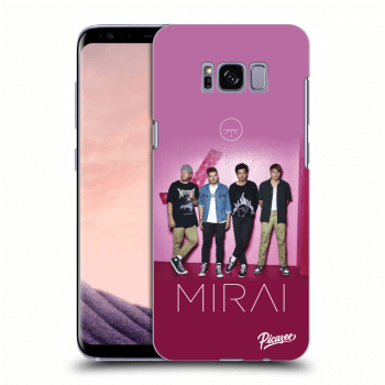 Picasee silikonový průhledný obal pro Samsung Galaxy S8+ G955F - Mirai - Pink