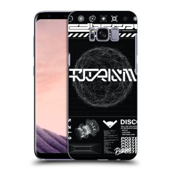 Picasee silikonový průhledný obal pro Samsung Galaxy S8+ G955F - BLACK DISCO