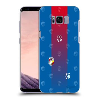 Picasee silikonový průhledný obal pro Samsung Galaxy S8+ G955F - FC Viktoria Plzeň F