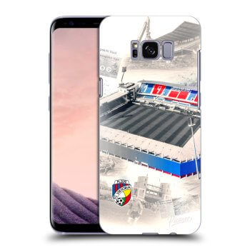 Picasee silikonový průhledný obal pro Samsung Galaxy S8+ G955F - FC Viktoria Plzeň G