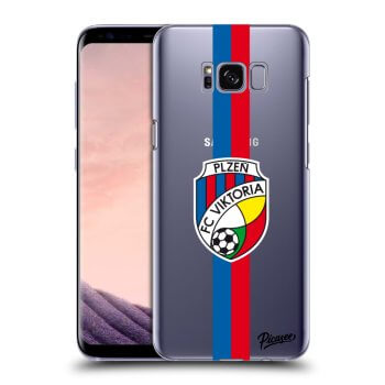 Picasee silikonový průhledný obal pro Samsung Galaxy S8+ G955F - FC Viktoria Plzeň H