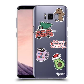 Obal pro Samsung Galaxy S8+ G955F - Christmas Stickers