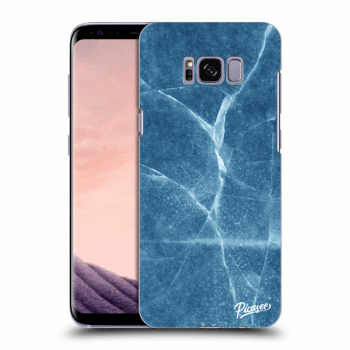 Picasee silikonový průhledný obal pro Samsung Galaxy S8+ G955F - Blue marble