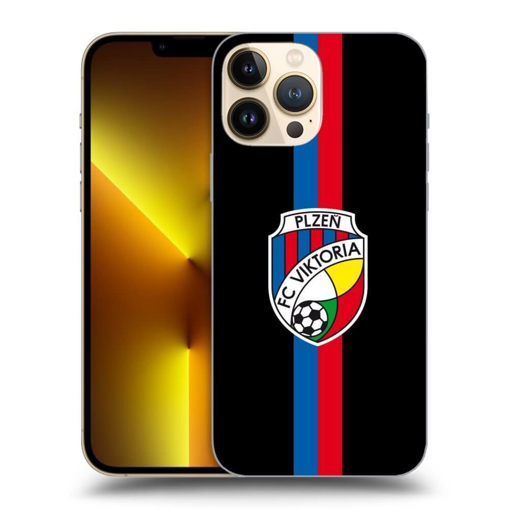 Picasee silikonový černý obal pro Apple iPhone 13 Pro Max - FC Viktoria Plzeň H
