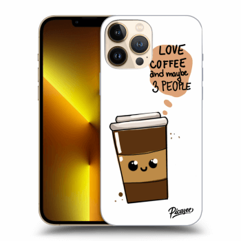 Obal pro Apple iPhone 13 Pro Max - Cute coffee
