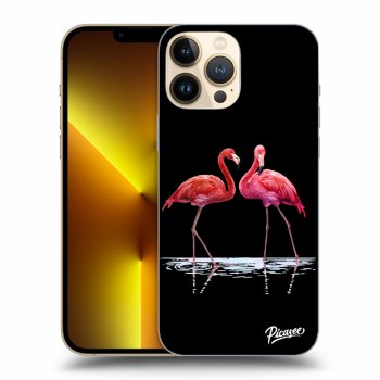 Obal pro Apple iPhone 13 Pro Max - Flamingos couple
