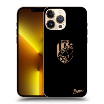 Picasee silikonový černý obal pro Apple iPhone 13 Pro Max - FC Viktoria Plzeň I