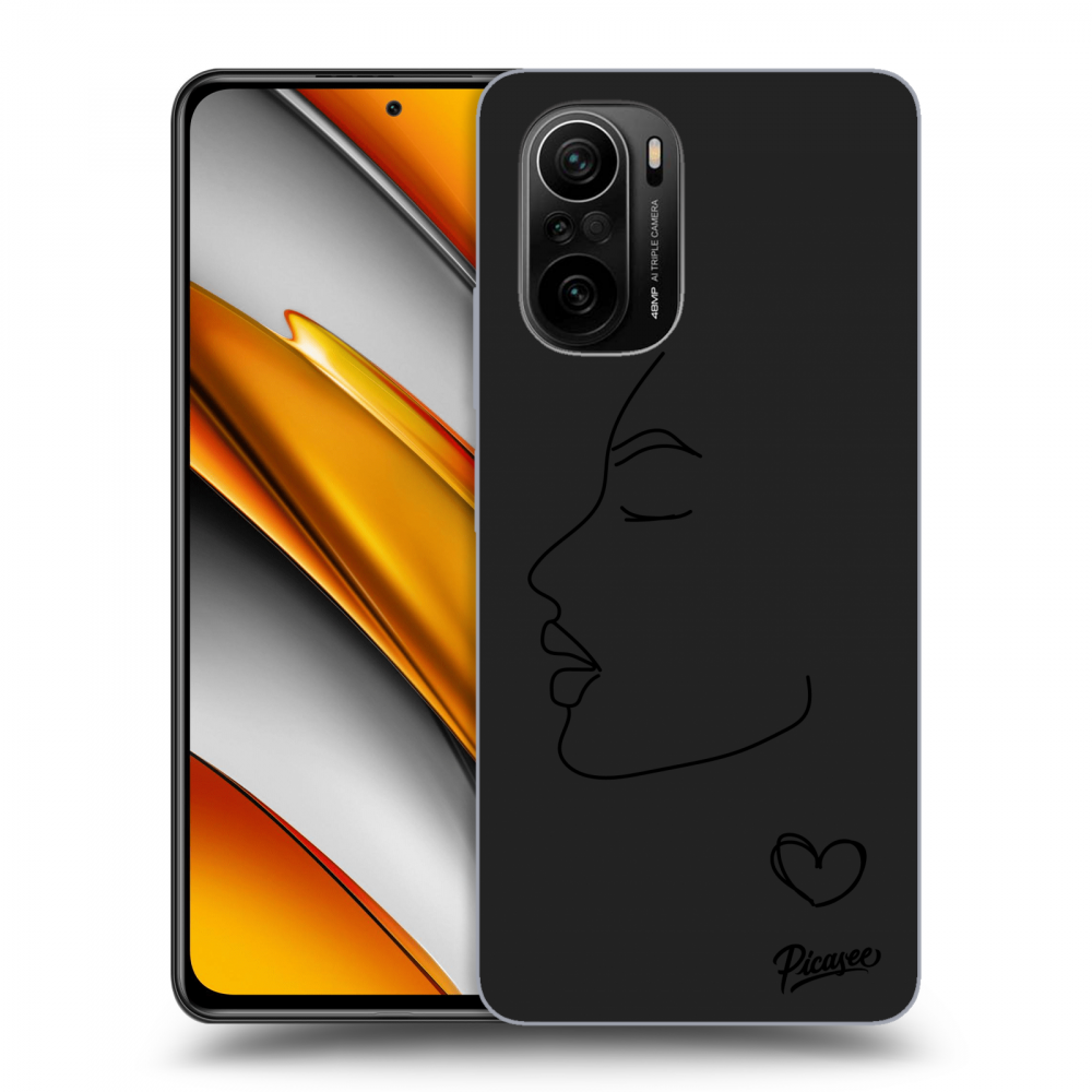 Picasee silikonový černý obal pro Xiaomi Poco F3 - Couple girl