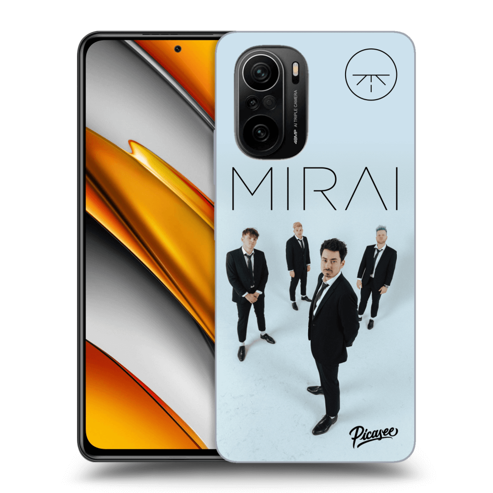 Picasee silikonový průhledný obal pro Xiaomi Poco F3 - Mirai - Gentleman 1