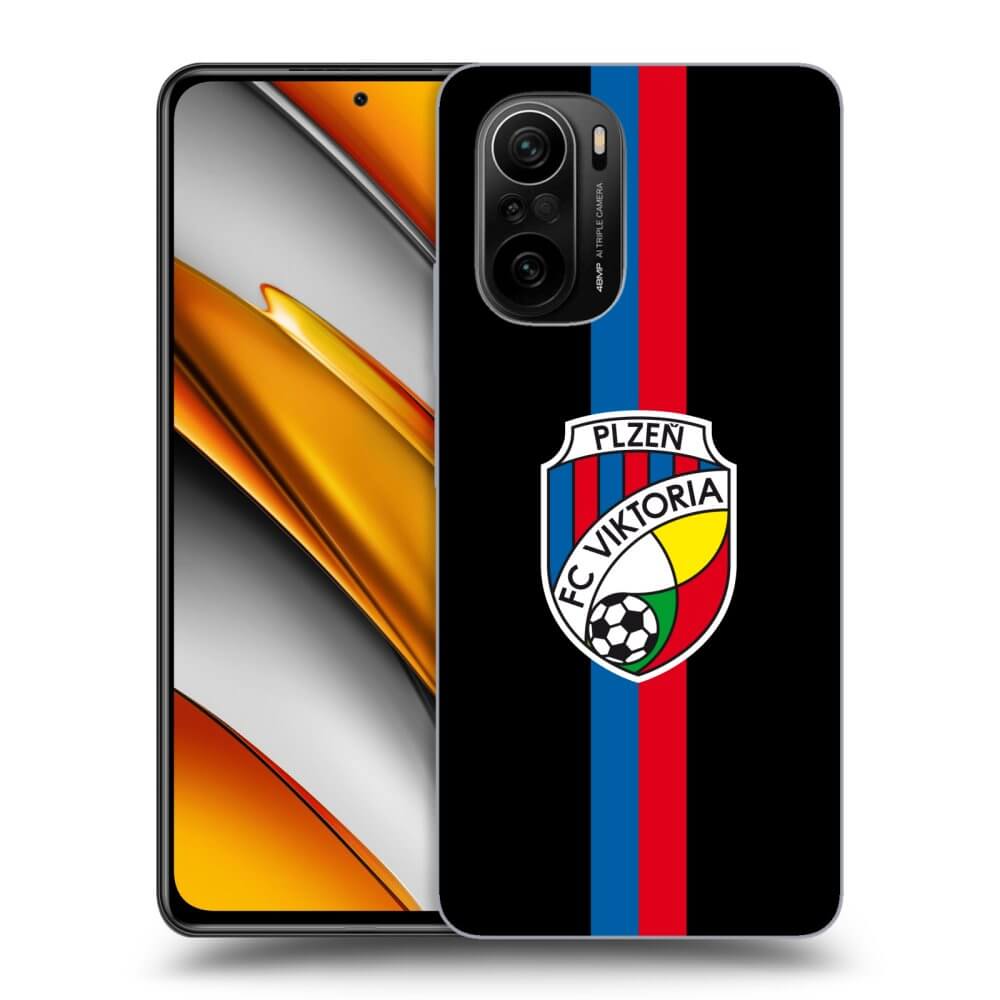 Picasee silikonový černý obal pro Xiaomi Poco F3 - FC Viktoria Plzeň H