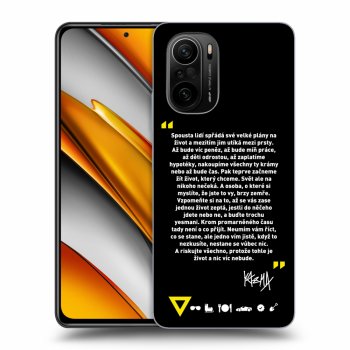 Obal pro Xiaomi Poco F3 - Kazma - BUĎTE TROCHU YESMANI