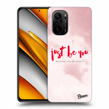 Picasee silikonový průhledný obal pro Xiaomi Poco F3 - Just be you
