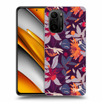 Obal pro Xiaomi Poco F3 - Purple Leaf