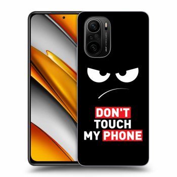 Obal pro Xiaomi Poco F3 - Angry Eyes - Transparent