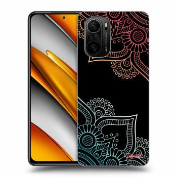 Obal pro Xiaomi Poco F3 - Flowers pattern