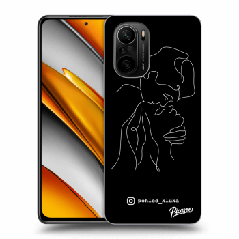Picasee silikonový černý obal pro Xiaomi Poco F3 - Forehead kiss White
