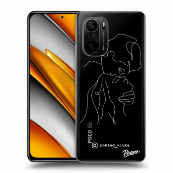 Picasee silikonový průhledný obal pro Xiaomi Poco F3 - Forehead kiss White