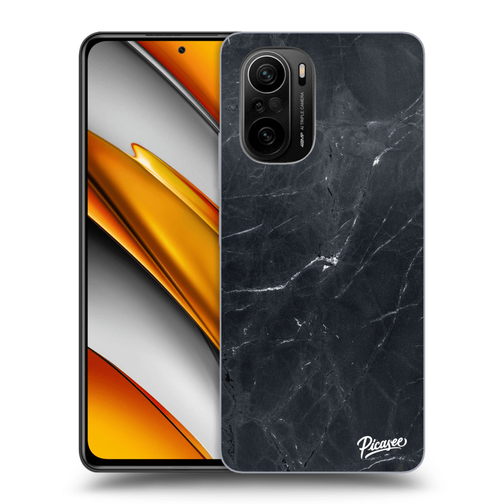 Picasee ULTIMATE CASE pro Xiaomi Poco F3 - Black marble