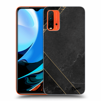 Obal pro Xiaomi Redmi 9T - Black tile