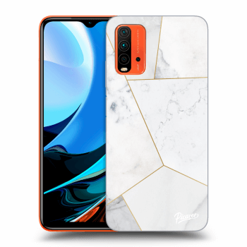 Picasee ULTIMATE CASE pro Xiaomi Redmi 9T - White tile