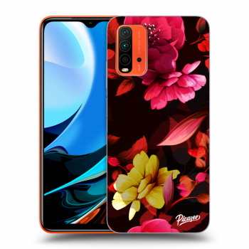 Obal pro Xiaomi Redmi 9T - Dark Peonny