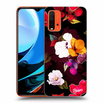 Obal pro Xiaomi Redmi 9T - Flowers and Berries